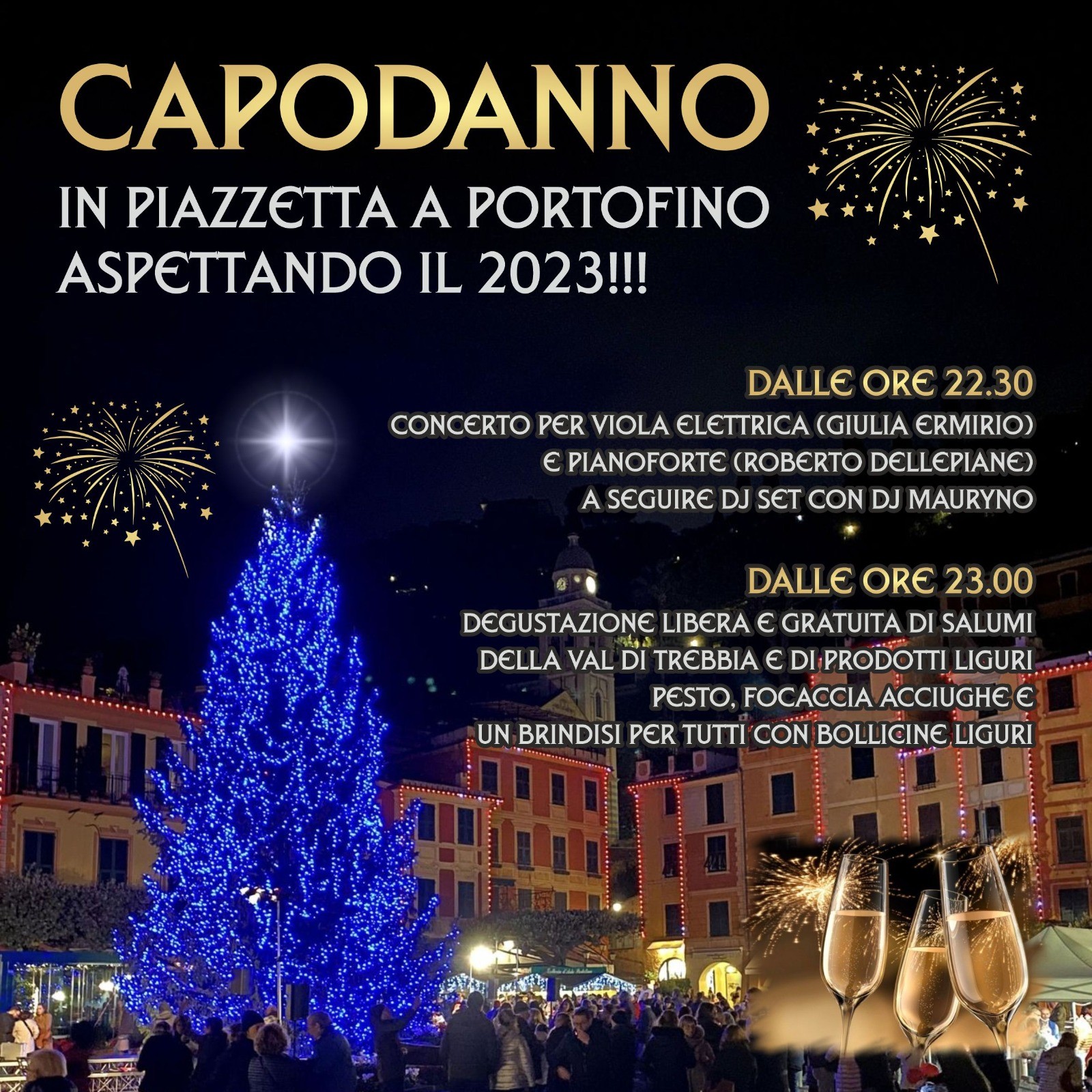 Comune di Portofino - Aspettando il 2023 - Capodanno in Piazzetta