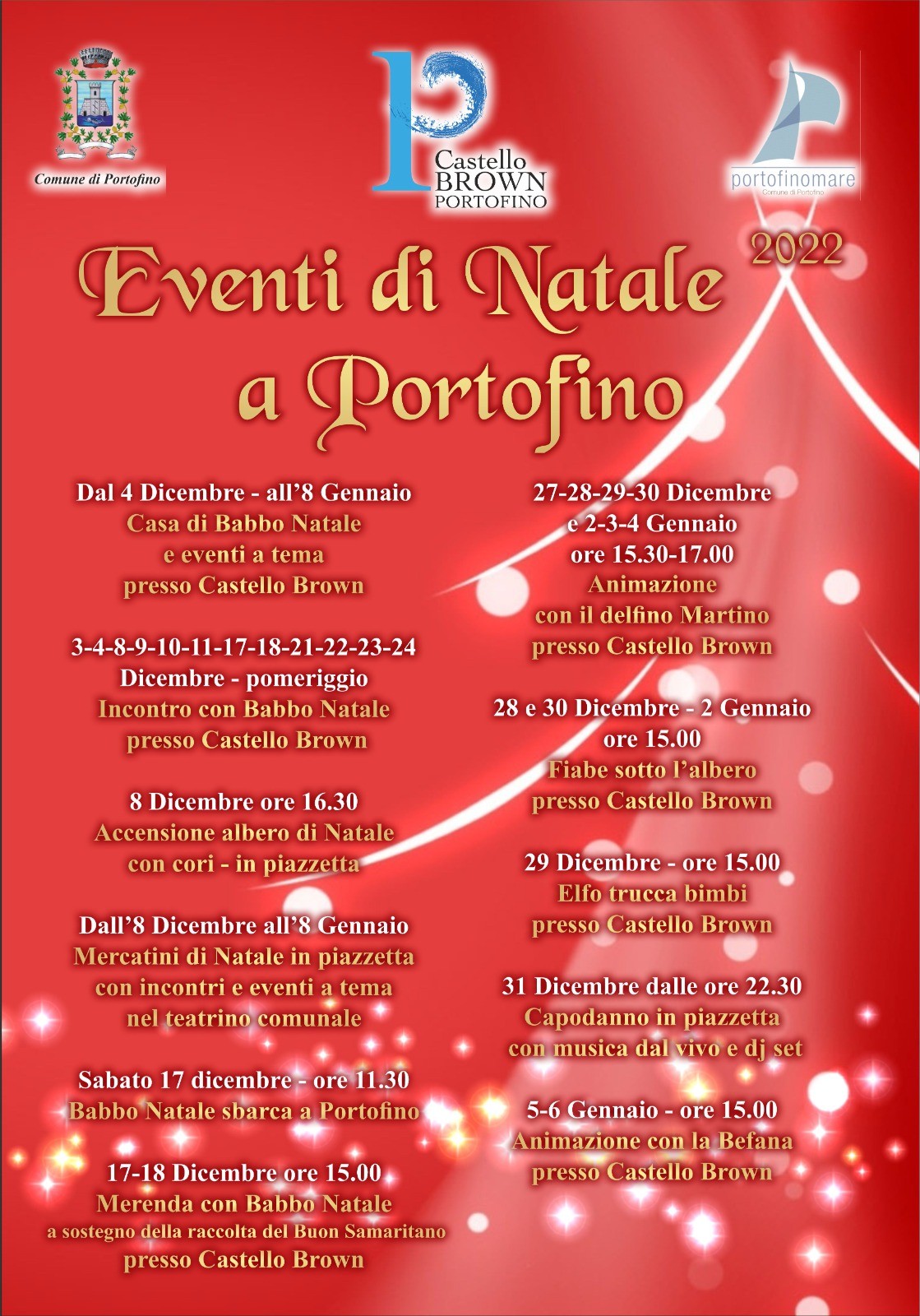 Comune di Portofino - Eventi di Natale a Portofino